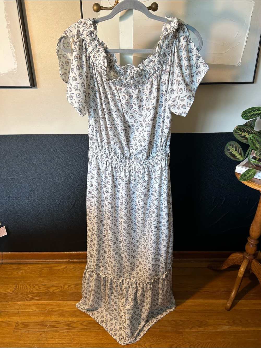 Hayden Floral Off-Shoulder Maxi Dress